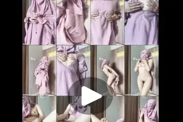 Video Msslutty Hijab Jilbab Cadar Syari Gamis Ungu Colmek Mastrubasi Terbaru